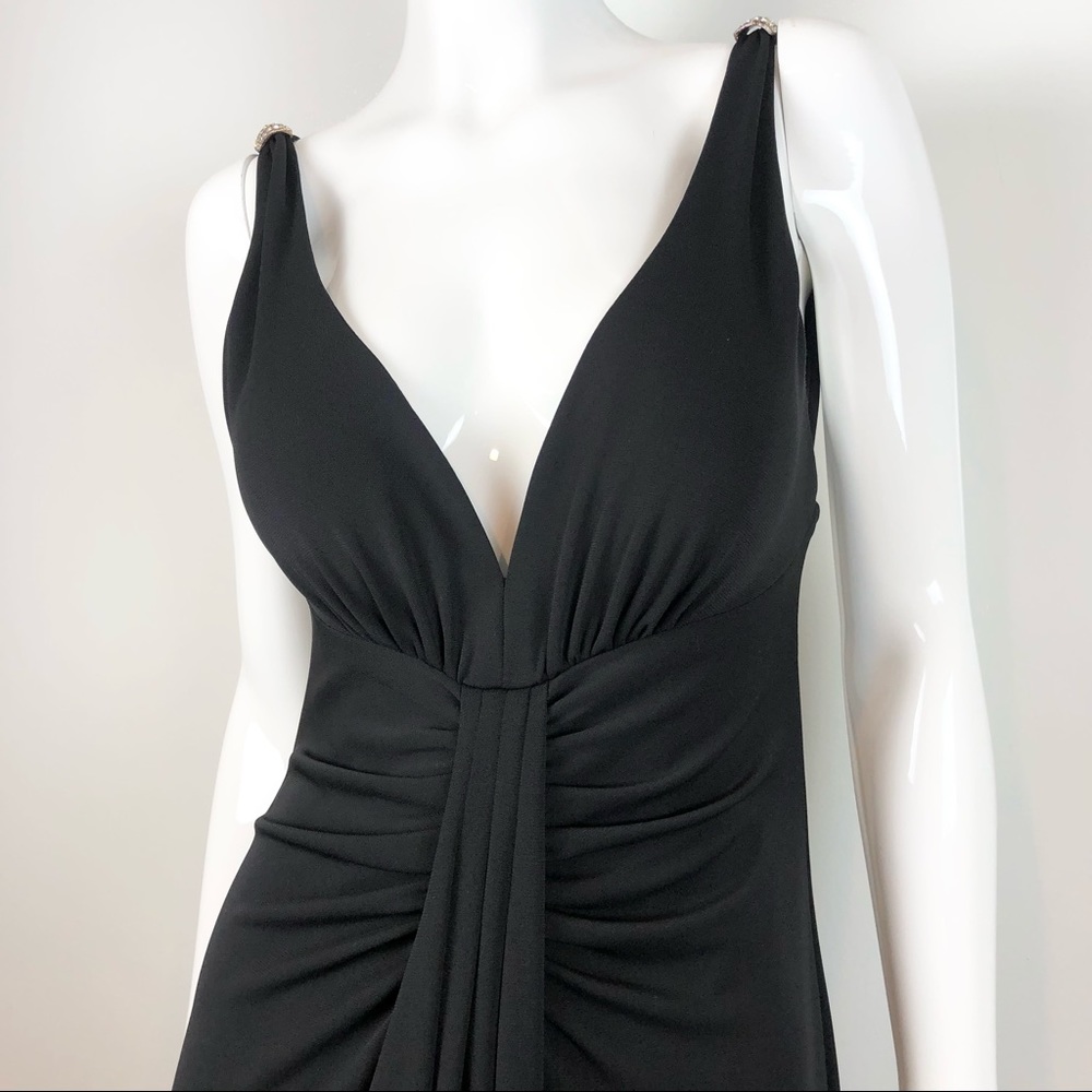 JOSEPH RIBKOFF Sleeveless Backless Maxi Dress